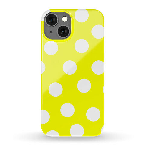 Yellow Polka Dot Case Phone Case