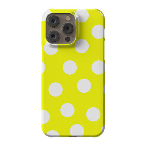 Yellow Polka Dot Case Phone Case