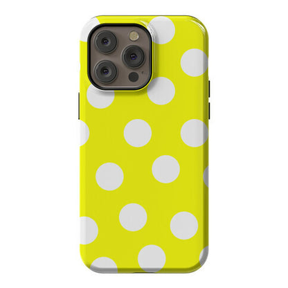 Yellow Polka Dot Case Phone Case