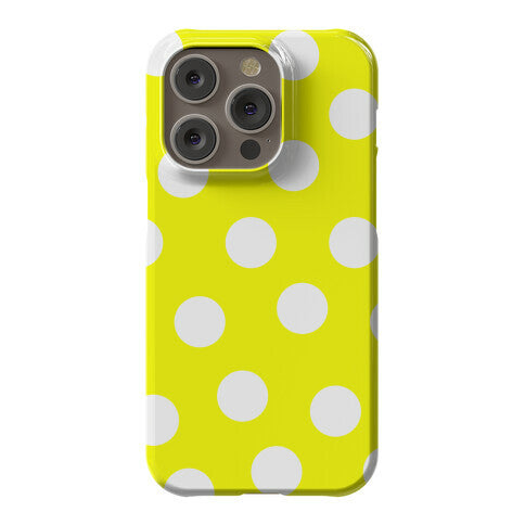 Yellow Polka Dot Case Phone Case