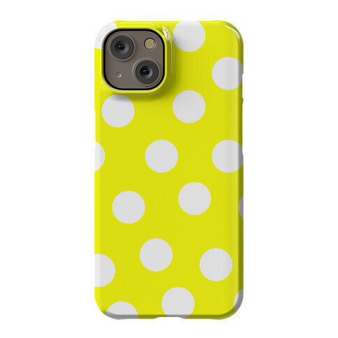 Yellow Polka Dot Case Phone Case