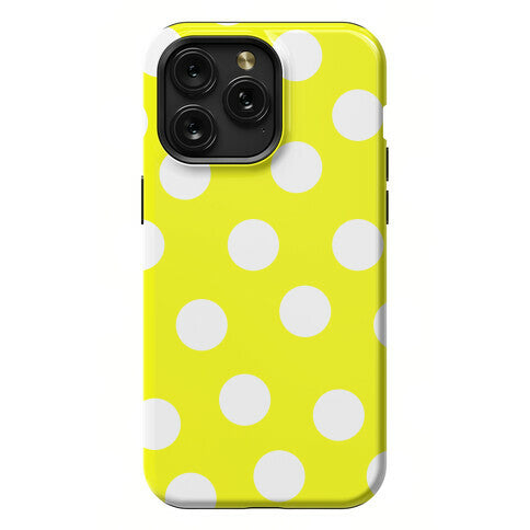 Yellow Polka Dot Case Phone Case