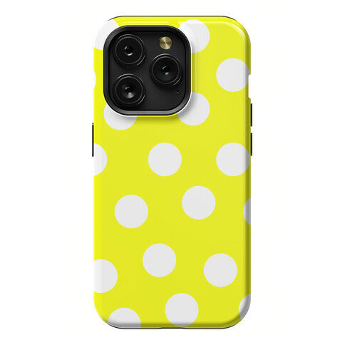 Yellow Polka Dot Case Phone Case