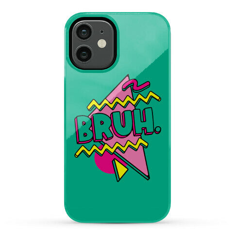 Bruh 90s Parody Phone Case