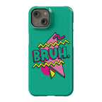 Bruh 90s Parody Phone Case