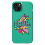Bruh 90s Parody Phone Case
