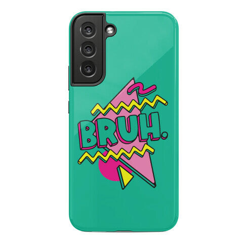 Bruh 90s Parody Phone Case