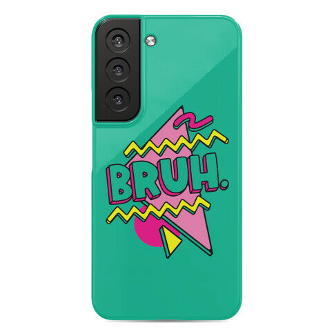 Bruh 90s Parody Phone Case