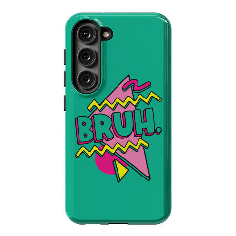 Bruh 90s Parody Phone Case