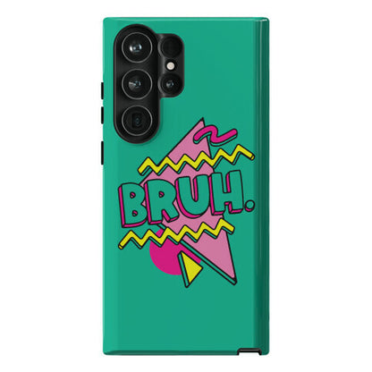 Bruh 90s Parody Phone Case