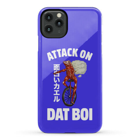 Attack on Dat Boi Phone Case