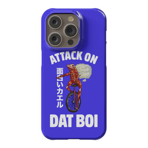 Attack on Dat Boi Phone Case