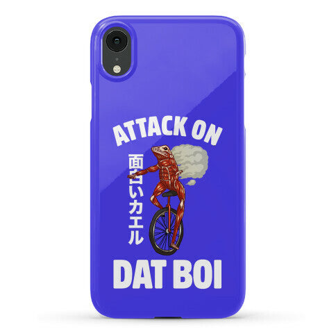 Attack on Dat Boi Phone Case