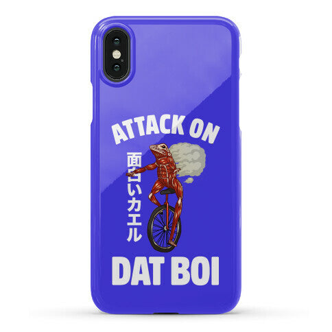Attack on Dat Boi Phone Case