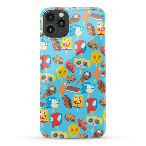 Ice Cream Truck Treats Pattern Phone Case