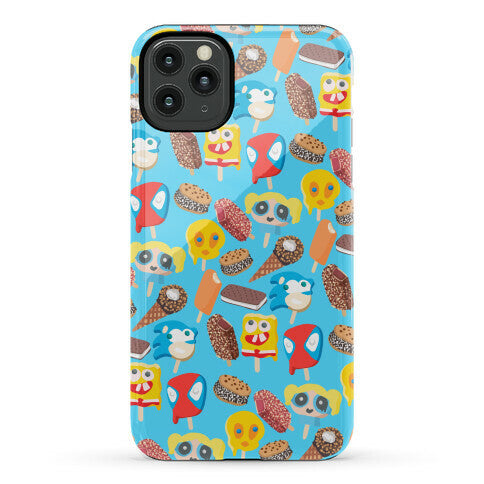 Ice Cream Truck Treats Pattern Phone Case