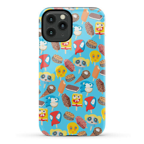 Ice Cream Truck Treats Pattern Phone Case