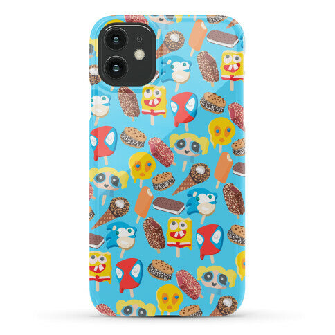 Ice Cream Truck Treats Pattern Phone Case