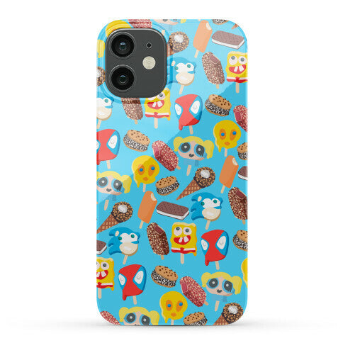 Ice Cream Truck Treats Pattern Phone Case