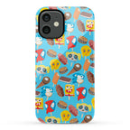 Ice Cream Truck Treats Pattern Phone Case