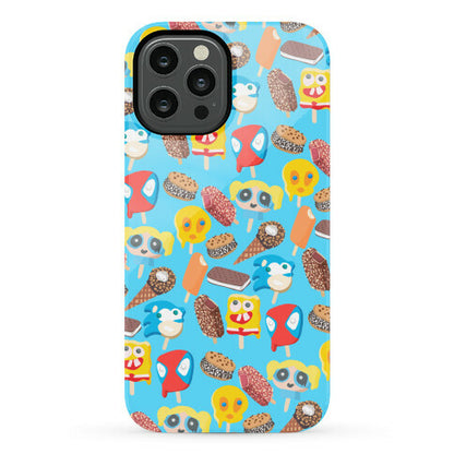 Ice Cream Truck Treats Pattern Phone Case