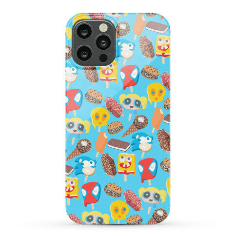 Ice Cream Truck Treats Pattern Phone Case