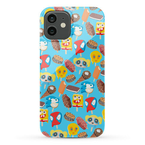 Ice Cream Truck Treats Pattern Phone Case