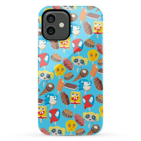 Ice Cream Truck Treats Pattern Phone Case