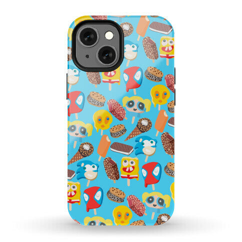 Ice Cream Truck Treats Pattern Phone Case