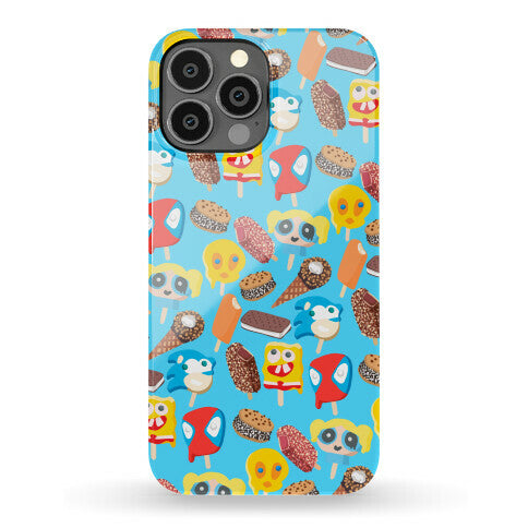 Ice Cream Truck Treats Pattern Phone Case