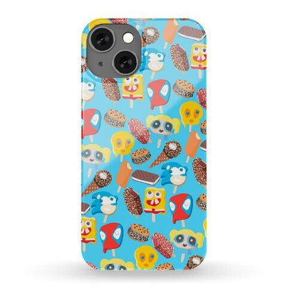 Ice Cream Truck Treats Pattern Phone Case