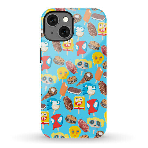 Ice Cream Truck Treats Pattern Phone Case