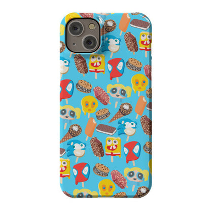 Ice Cream Truck Treats Pattern Phone Case