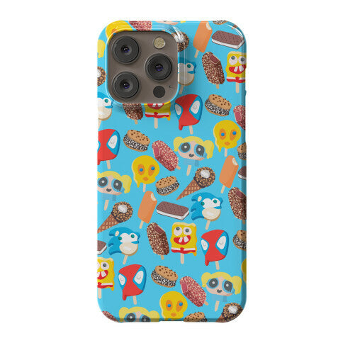 Ice Cream Truck Treats Pattern Phone Case