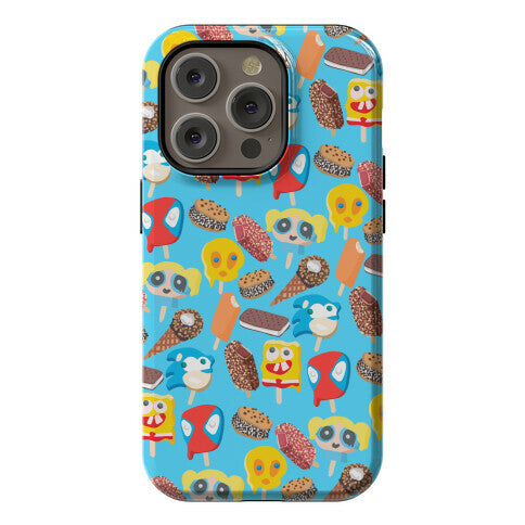 Ice Cream Truck Treats Pattern Phone Case