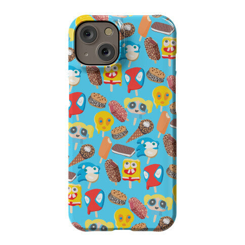 Ice Cream Truck Treats Pattern Phone Case