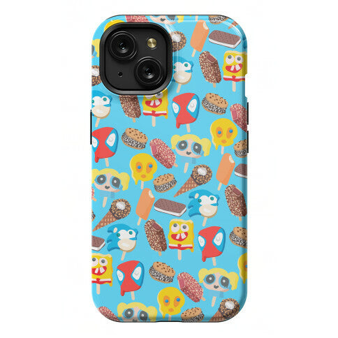 Ice Cream Truck Treats Pattern Phone Case