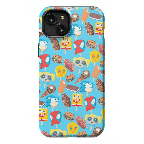 Ice Cream Truck Treats Pattern Phone Case