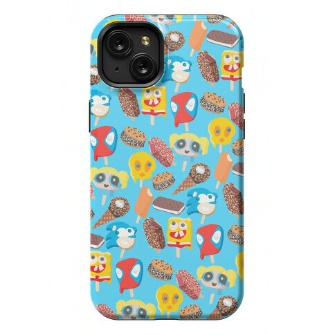 Ice Cream Truck Treats Pattern Phone Case