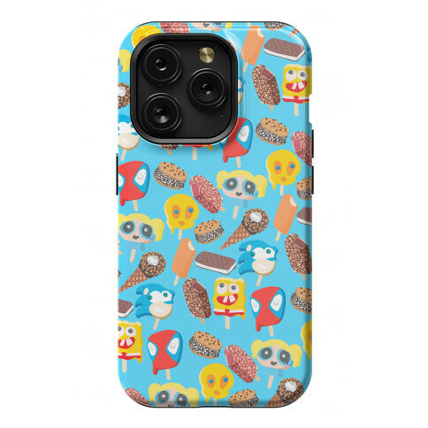 Ice Cream Truck Treats Pattern Phone Case