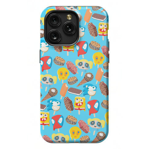 Ice Cream Truck Treats Pattern Phone Case