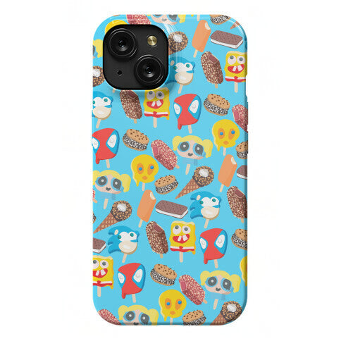 Ice Cream Truck Treats Pattern Phone Case