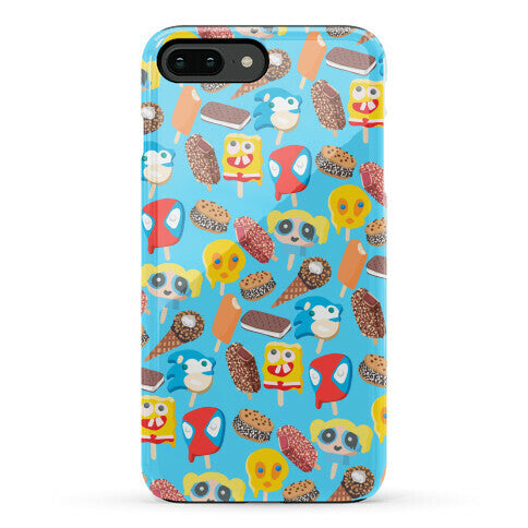 Ice Cream Truck Treats Pattern Phone Case