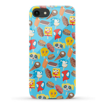 Ice Cream Truck Treats Pattern Phone Case