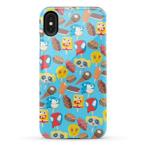 Ice Cream Truck Treats Pattern Phone Case