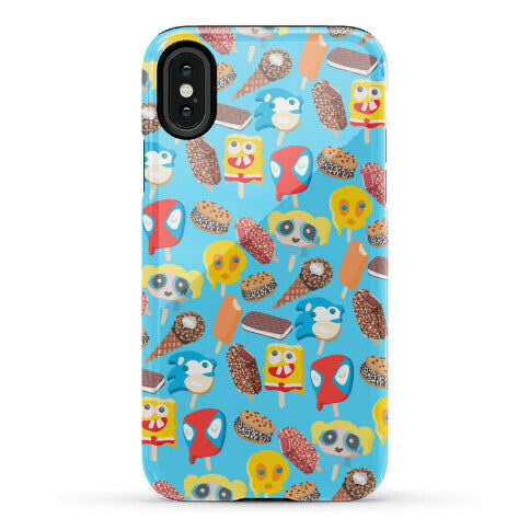 Ice Cream Truck Treats Pattern Phone Case