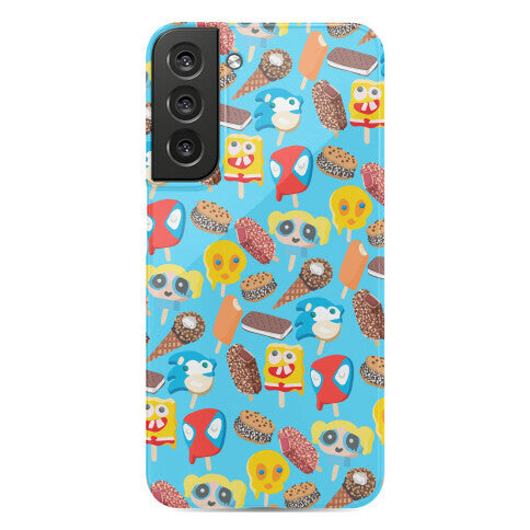 Ice Cream Truck Treats Pattern Phone Case