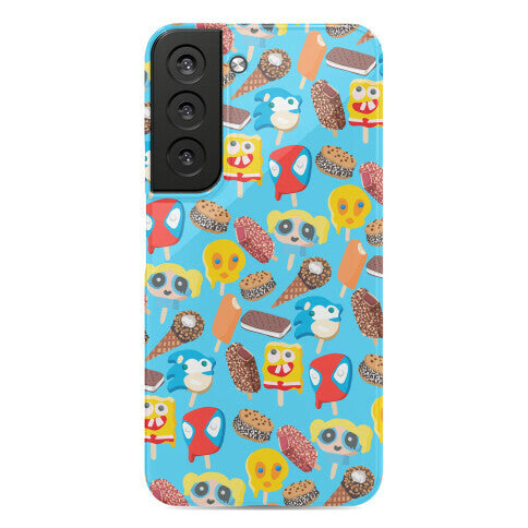 Ice Cream Truck Treats Pattern Phone Case