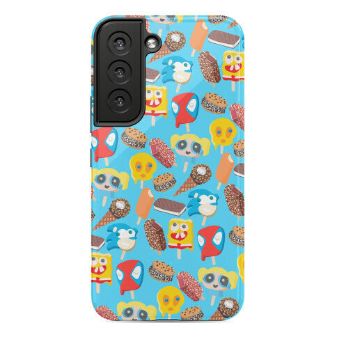 Ice Cream Truck Treats Pattern Phone Case