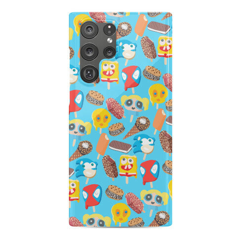 Ice Cream Truck Treats Pattern Phone Case